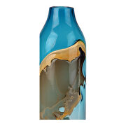 Contemporary blue vase tall by Moe's Home Collection additional picture 4