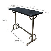 Industrial bar table by Moe's Home Collection additional picture 2