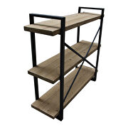Rustic 3 level shelf natural by Moe's Home Collection additional picture 6