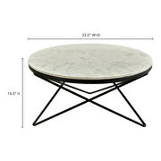 Contemporary coffee table black base by Moe's Home Collection additional picture 2