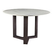 Scandinavian dining table charcoal gray by Moe's Home Collection additional picture 9
