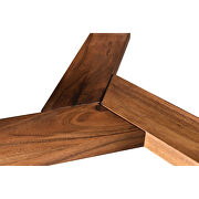 Scandinavian dining table brown additional photo 4 of 6