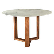 Scandinavian dining table brown by Moe's Home Collection additional picture 6