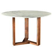 Scandinavian dining table brown by Moe's Home Collection additional picture 7
