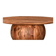 Scandinavian coffee table natural acacia by Moe's Home Collection additional picture 2