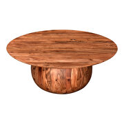 Scandinavian coffee table natural acacia by Moe's Home Collection additional picture 3