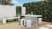 Contemporary outdoor dining table additional photo 2 of 9