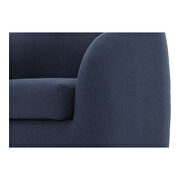 Retro swivel chair midnight blue by Moe's Home Collection additional picture 3