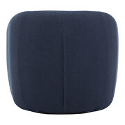 Retro swivel chair midnight blue by Moe's Home Collection additional picture 4