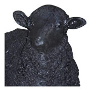 Retro sheep statue black by Moe's Home Collection additional picture 3