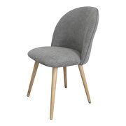 Contemporary dining chair gray-m2 by Moe's Home Collection additional picture 4