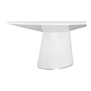 Contemporary oval dining table white by Moe's Home Collection additional picture 3