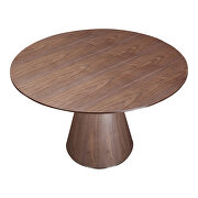 Contemporary dining table round walnut by Moe's Home Collection additional picture 2