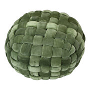 Contemporary pouf chartreuse by Moe's Home Collection additional picture 4