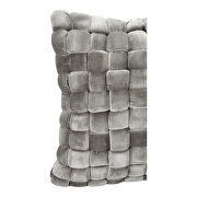 Contemporary pillow charcoal by Moe's Home Collection additional picture 2