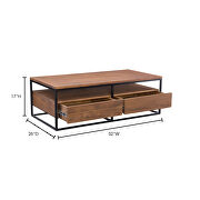 Industrial coffee table by Moe's Home Collection additional picture 5