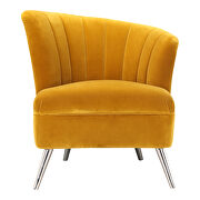 Retro accent chair right yellow by Moe's Home Collection additional picture 7