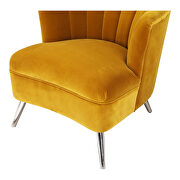 Retro accent chair left yellow by Moe's Home Collection additional picture 3