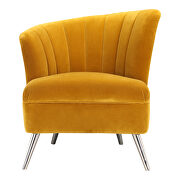Retro accent chair left yellow by Moe's Home Collection additional picture 7
