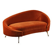 Retro chaise umber by Moe's Home Collection additional picture 7