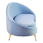 Retro chaise blue by Moe's Home Collection additional picture 8