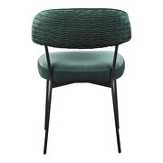 Contemporary dining chair green velvet-m2 by Moe's Home Collection additional picture 6