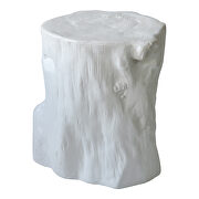 Rustic stool antique white by Moe's Home Collection additional picture 4