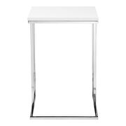 Modern accent table white by Moe's Home Collection additional picture 3