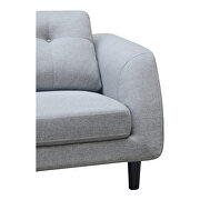 Scandinavian sectional dark gray left by Moe's Home Collection additional picture 6
