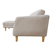 Scandinavian sectional beige left by Moe's Home Collection additional picture 5