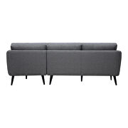 Mid-century modern sectional gray right by Moe's Home Collection additional picture 5