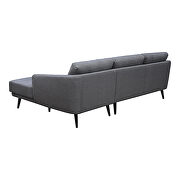 Mid-century modern sectional gray right by Moe's Home Collection additional picture 6