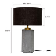 Contemporary table lamp by Moe's Home Collection additional picture 2