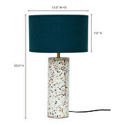 Retro cylinder table lamp by Moe's Home Collection additional picture 2