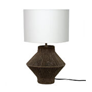 Rustic table lamp by Moe's Home Collection additional picture 4