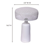Contemporary lamp white by Moe's Home Collection additional picture 2