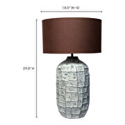 Rustic lamp by Moe's Home Collection additional picture 2