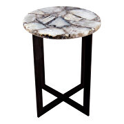 Contemporary agate accent table by Moe's Home Collection additional picture 5
