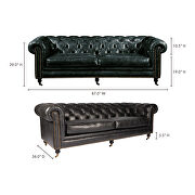 Retro sofa black by Moe's Home Collection additional picture 13