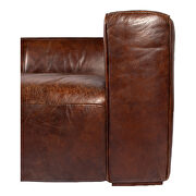Industrial sofa brown additional photo 4 of 8