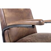 Industrial club chair light brown by Moe's Home Collection additional picture 7