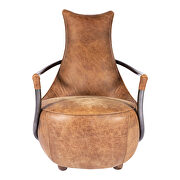 Contemporary club chair light brown by Moe's Home Collection additional picture 2