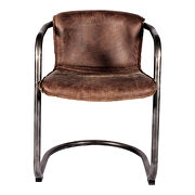 Industrial dining chair light brown-m2 additional photo 2 of 11