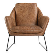 Modern club chair cappuccino by Moe's Home Collection additional picture 8