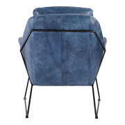 Modern club chair blue by Moe's Home Collection additional picture 7