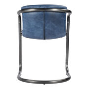 Industrial dining chair blue-m2 additional photo 3 of 6