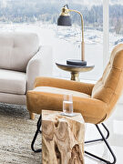 Modern lounge chair tan by Moe's Home Collection additional picture 3