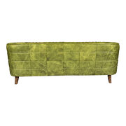 Retro tufted leather sofa emerald by Moe's Home Collection additional picture 8