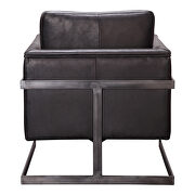 Modern club chair black by Moe's Home Collection additional picture 3