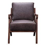 Mid-century modern arm chair antique ebony additional photo 2 of 6